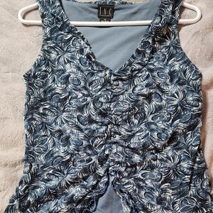 INC sleeveless top